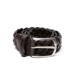 Simonnot-Godard Alligator Leather "Luxury Mesh" Belt - Handmade
