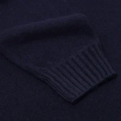 Cesare Attolini Alta Badia Turtleneck Sweater Made Of Pure Duvet Cashmere