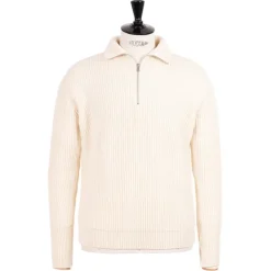 Specials X MJ Andersen-Andersen X Mj: Sweater "Half-Zip Troyer" Made Of Pure Merino