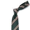 Cesare Attolini Archivio Storico: Tie "Reggimento Verde" Pure Silk - Hand Rolled