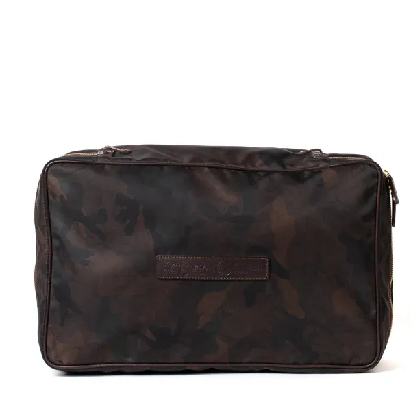 Felisi Bag "Laundry Bag" Made Of -Nylon And Saddle Leather - Handcrafte