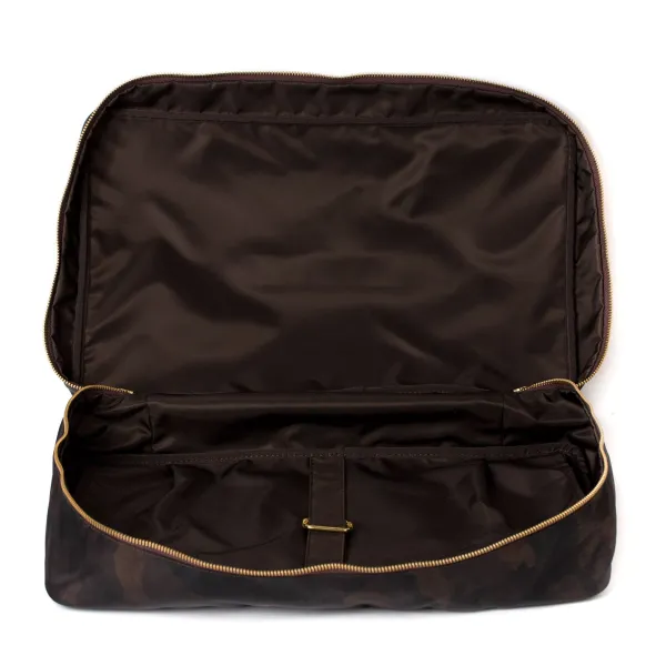 Felisi Bag "Laundry Bag" Made Of -Nylon And Saddle Leather - Handcrafte