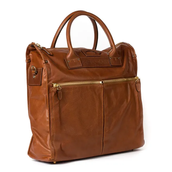 Felisi Bag "Messenger" Made Of Grained Calfskin - Handcrafted