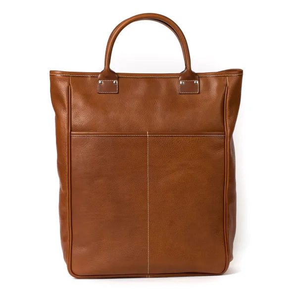 Felisi Bag "New Business Tote" Made Of Grained Calfskin - Handcrafted