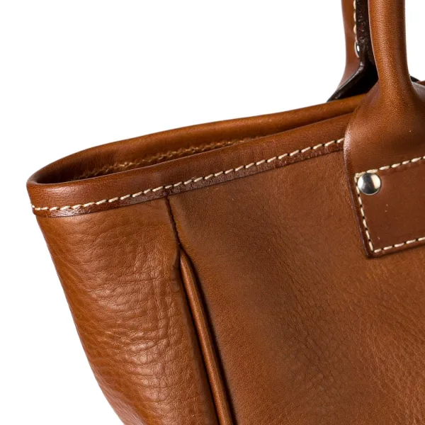 Felisi Bag "New Business Tote" Made Of Grained Calfskin - Handcrafted