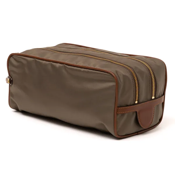 Felisi Big Toilet Bag "Luxury Beauty" Made Of -Nylon And Saddle Leather