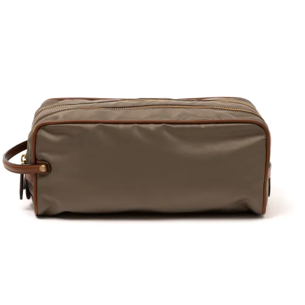 Felisi Big Toilet Bag "Luxury Beauty" Made Of -Nylon And Saddle Leather