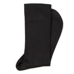Sozzi Black Stockings "Soiree" Made Of Pure Silk