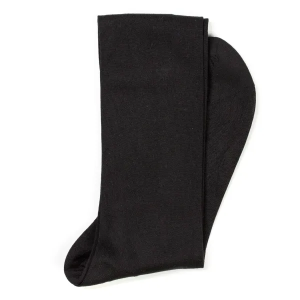 Sozzi Black Stockings "Soiree" Made Of Pure Silk