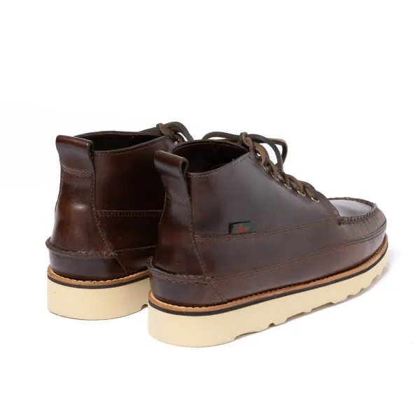G.H. Bass Boot "Camp Moc Ranger" In Pull Up Calf Leather