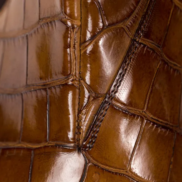 Saint Crispin's Boot "Chelsea" Made Of Crocodile Leather - Purely Handcrafted