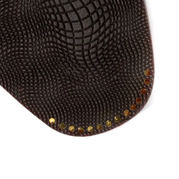 Saint Crispin's Boot "Zipper" Made Of Dark Brown Calfskin - Purely Handcrafted