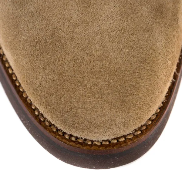 Saint Crispin's Bootee "New Chukka" Aus Sandfarbenem Kudu-Antilope Rauhleder - Reine H