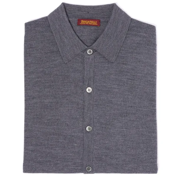 Brigatelli dal 1922 Per Michael Jondral: Knitted Shirt In The Finest M