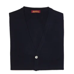 Brigatelli dal 1922 Per Michael Jondral: Cardigan Made Of Finest Merin