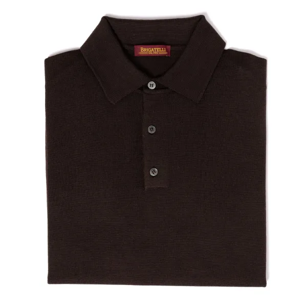 Brigatelli dal 1922 Per Michael Jondral: Knitted Polo In The Finest Me