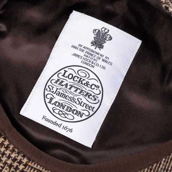 Lock u0026 Co. Hatters British Homespun Tweed Cap "Turnberry" - Handmade For Gentlemen