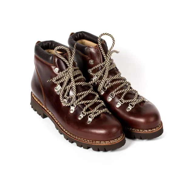 Paraboot Brown Boot "Avoriaz" Made Of Waxed Calf Leather
