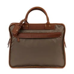 Felisi Business-Tasche "Carry On" Aus -Nylon Und Sattelleder - Handarbe