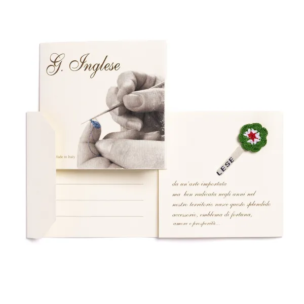G. Inglese Buttonhole Flower "Fiore Italiana" - Handmade