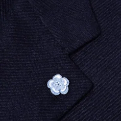 G. Inglese Buttonhole Flower "Fiore Vino" - Handmade