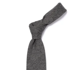 Cesare Attolini Ca Archivio Storico: Tie "Capocchia Di Spillo" In Pure Wool - Handroll