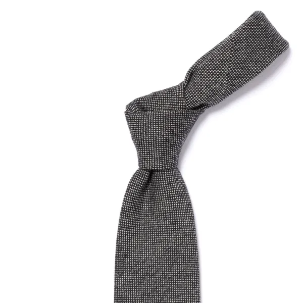 Cesare Attolini Ca Archivio Storico: Tie "Capocchia Di Spillo" In Pure Wool - Handroll