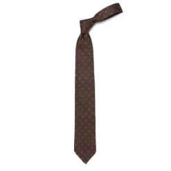 Cesare Attolini Ca Archivio Storico: Tie "Fiori Florentini" Pure Silk - Handrolled