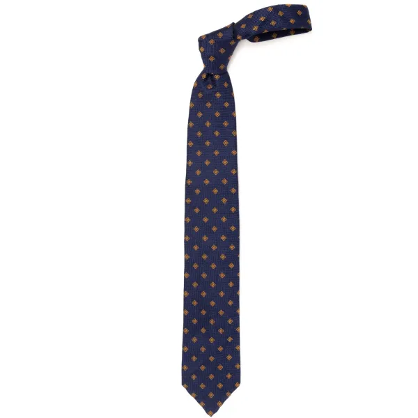 Cesare Attolini Ca Archivio Storico: Tie "Fiori Florentini" Pure Silk - Handrolled