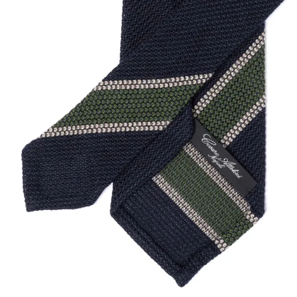 Cesare Attolini Ca Archivio Storico: Tie "Lusso In Garza" In Cashmere And Silk - Handr