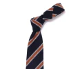 Cesare Attolini Ca Archivio Storico: Tie "Nuovo Collegio" In Pure Cashmere - Handrolle