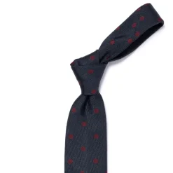 Cesare Attolini Ca Archivio Storico: Tie "Punti" Pure Silk - Handrolled