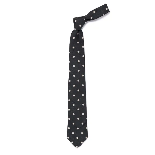 Cesare Attolini Ca Archivio Storico: Tie "Punti" Pure Silk - Handrolled