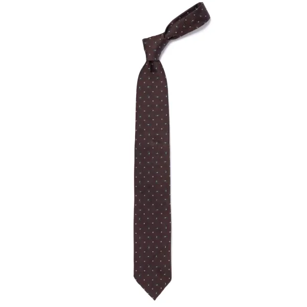 Cesare Attolini Ca Archivio Storico: Tie "Reni Maculati" Pure Silk - Handrolled