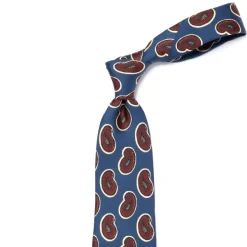 Cesare Attolini Ca Archivio Storico: Tie "Reni Divertenti" In Pure Silk - Handrolled