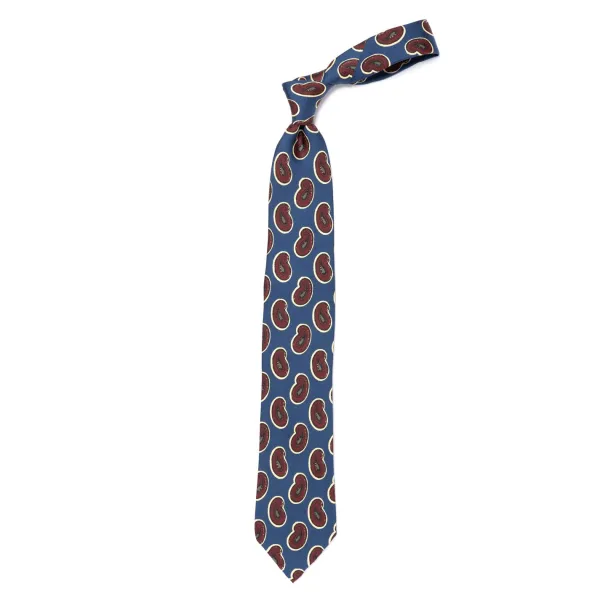 Cesare Attolini Ca Archivio Storico: Tie "Reni Divertenti" In Pure Silk - Handrolled