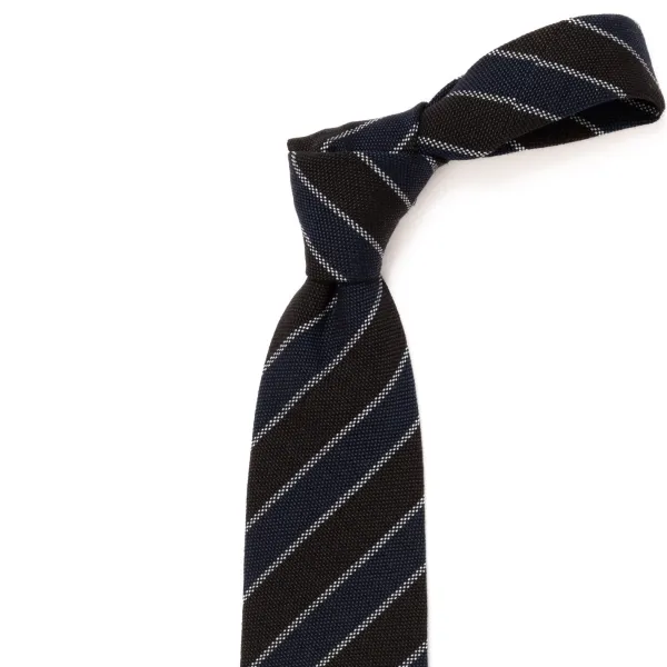 Cesare Attolini Ca Archivio Storico: Tie "Striscia Del Studente" In Wool And Silk - Ha