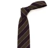 Cesare Attolini Ca Archivio Storico: Tie "Striscia Del Stedente" Made Of Wool And Silk
