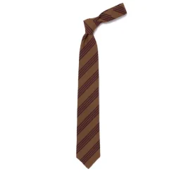 Cesare Attolini Ca Archivio Storico: Tie "Scuola Superiore" In Wool And Cotton - Hand