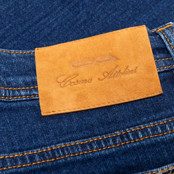 Cesare Attolini Ca Exclusively For Mj: Luxury Jeans "Soft-Denim" Made Of Soft Cotton M