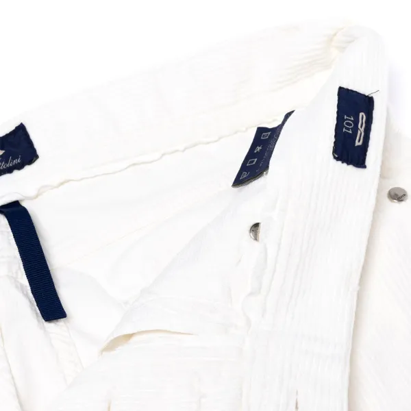Cesare Attolini Ca Exclusively For Mj: Luxury Jeans "Soft-Cord" Made Of Soft Cotton Mi