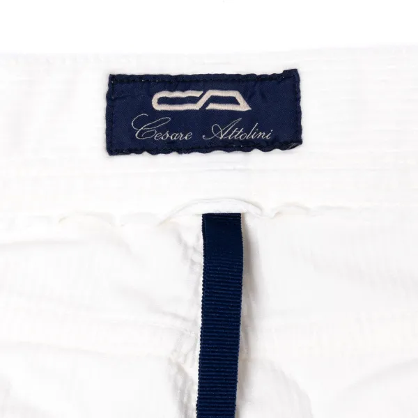 Cesare Attolini Ca Exclusively For Mj: Luxury Jeans "Soft-Cord" Made Of Soft Cotton Mi