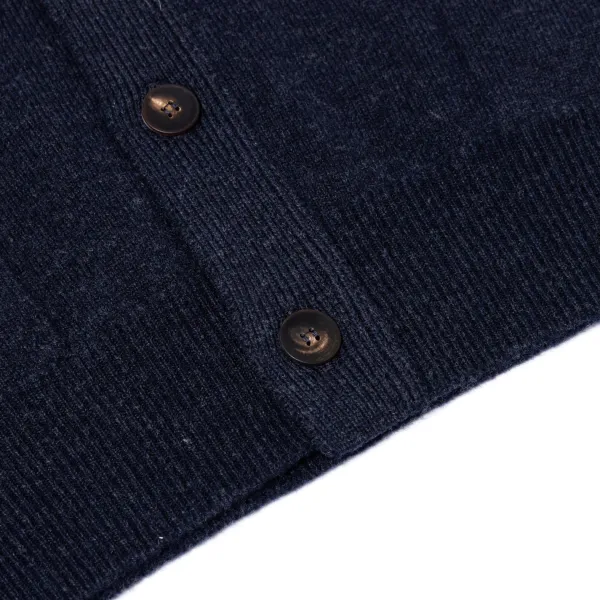 William Lockie Cardigan "Lakeland Turtle" Made Of 2 Ply-Geelong Lambswool
