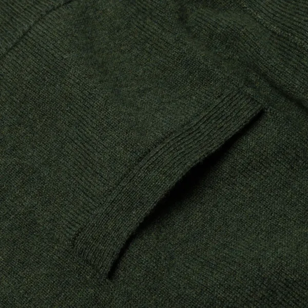 William Lockie Cardigan "Leven Cardigan" Made Of Geelong Lambswool - 2 Ply