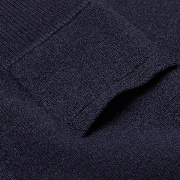 William Lockie Cardigan "Leven Cardigan" Made Of Geelong Lambswool - 2 Ply