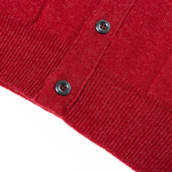 William Lockie Cardigan "Leven Cardigan" Made Of Geelong Lambswool - 2 Ply