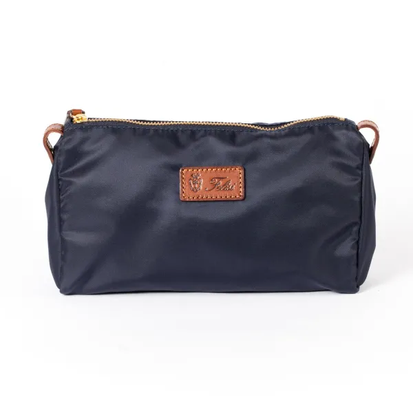 Felisi Case "Collector" Made Of Nylon And Saddle Leather
