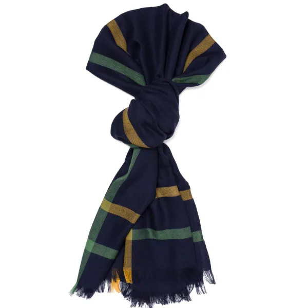 Cesare Attolini Checked Scarf "Plaid Lusso" Made Of Pure Cashmere