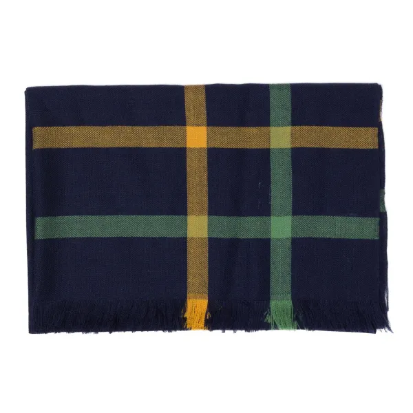 Cesare Attolini Checked Scarf "Plaid Lusso" Made Of Pure Cashmere