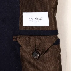 De Petrillo Club Button Jacket Made Of Wool And Cashmere By Drago - Ha